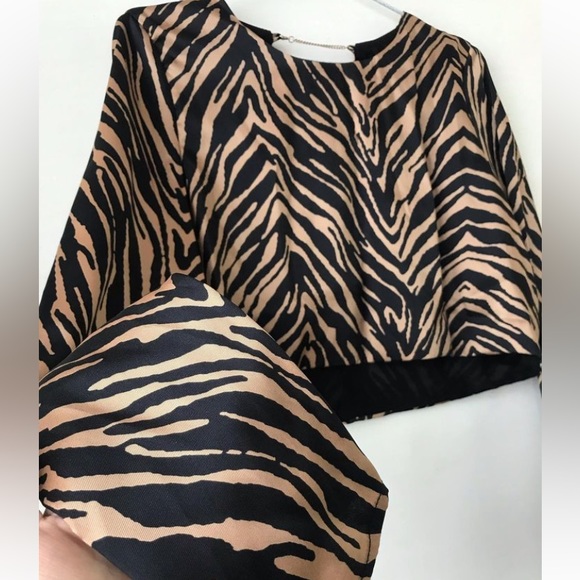 Zara Animal Print Top - Picture 3 of 5